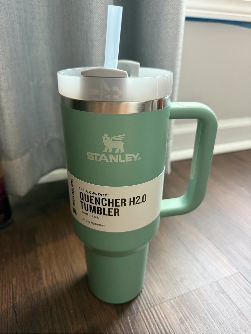 Stanley Quencher H2.0 Tumbler in Tumb Eucalyptus